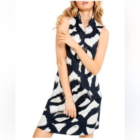 NIC+ZOE Dresses & Skirts - NIC + ZOE Squiggle print dress SZ PS